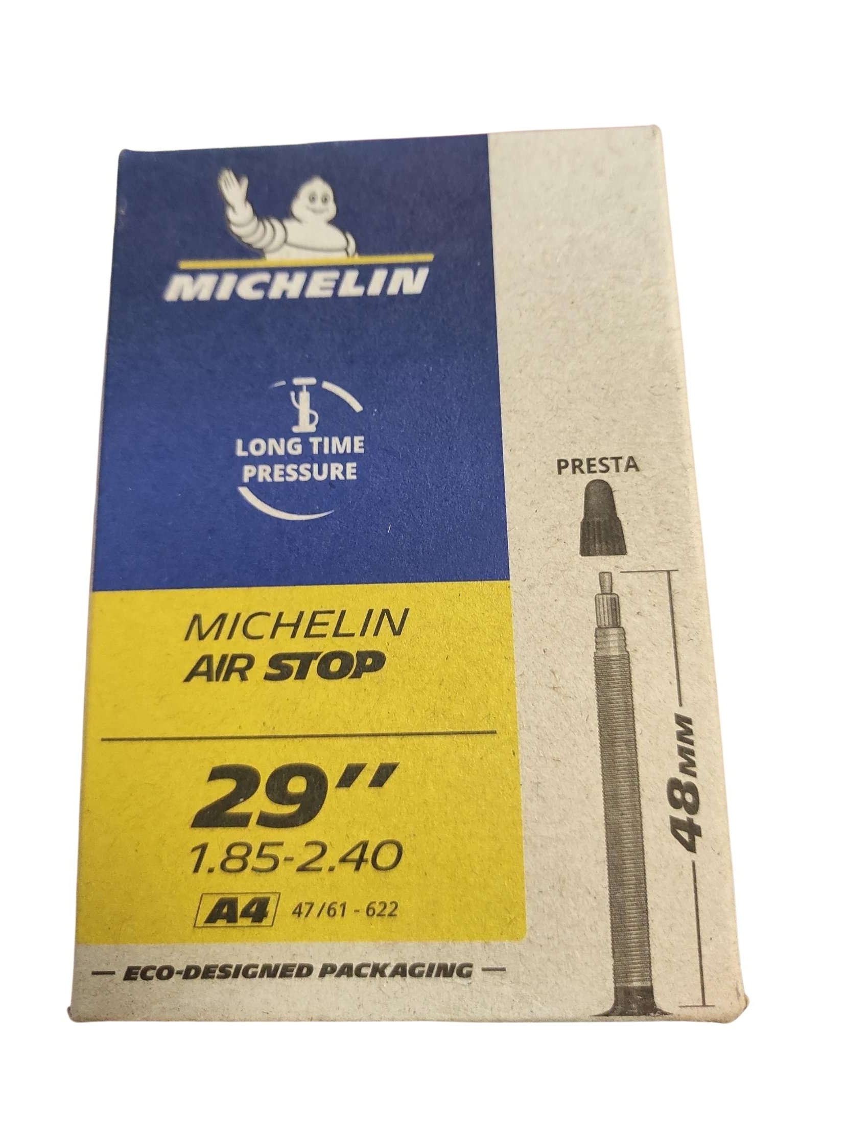 Photo Chambre à air valve Presta Michelin a4 29 x 1.85-2.40