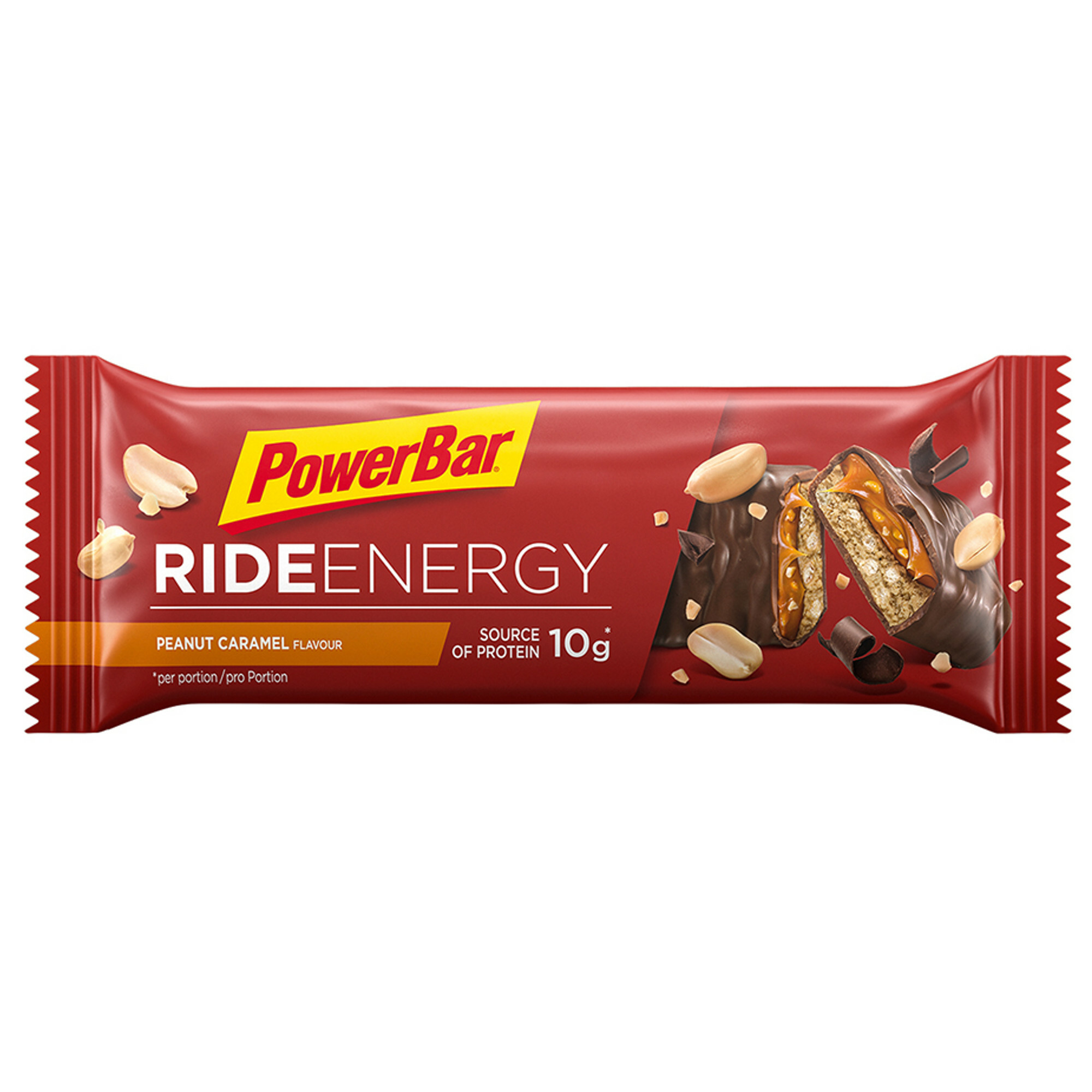 Photo Lot de 18 barres PowerBar Ride – Peanut-Caramel