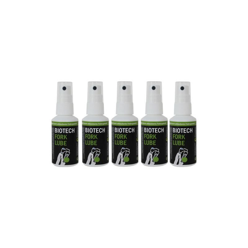 Pack de 5 spray fourche lubrification Biotech