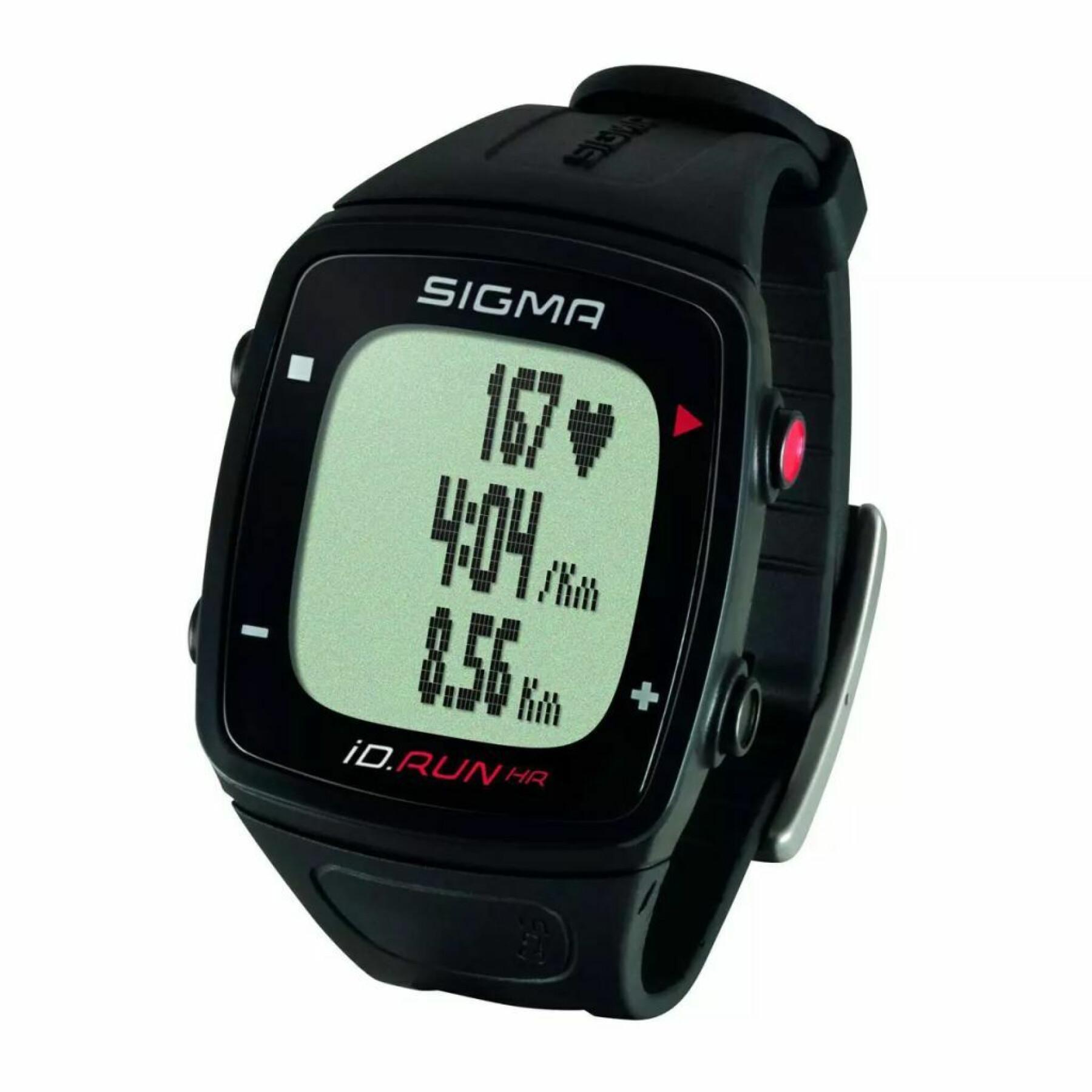 Montre Cardio 10 fonctions dont distance et vitesse gps Sigma iD.Run HR