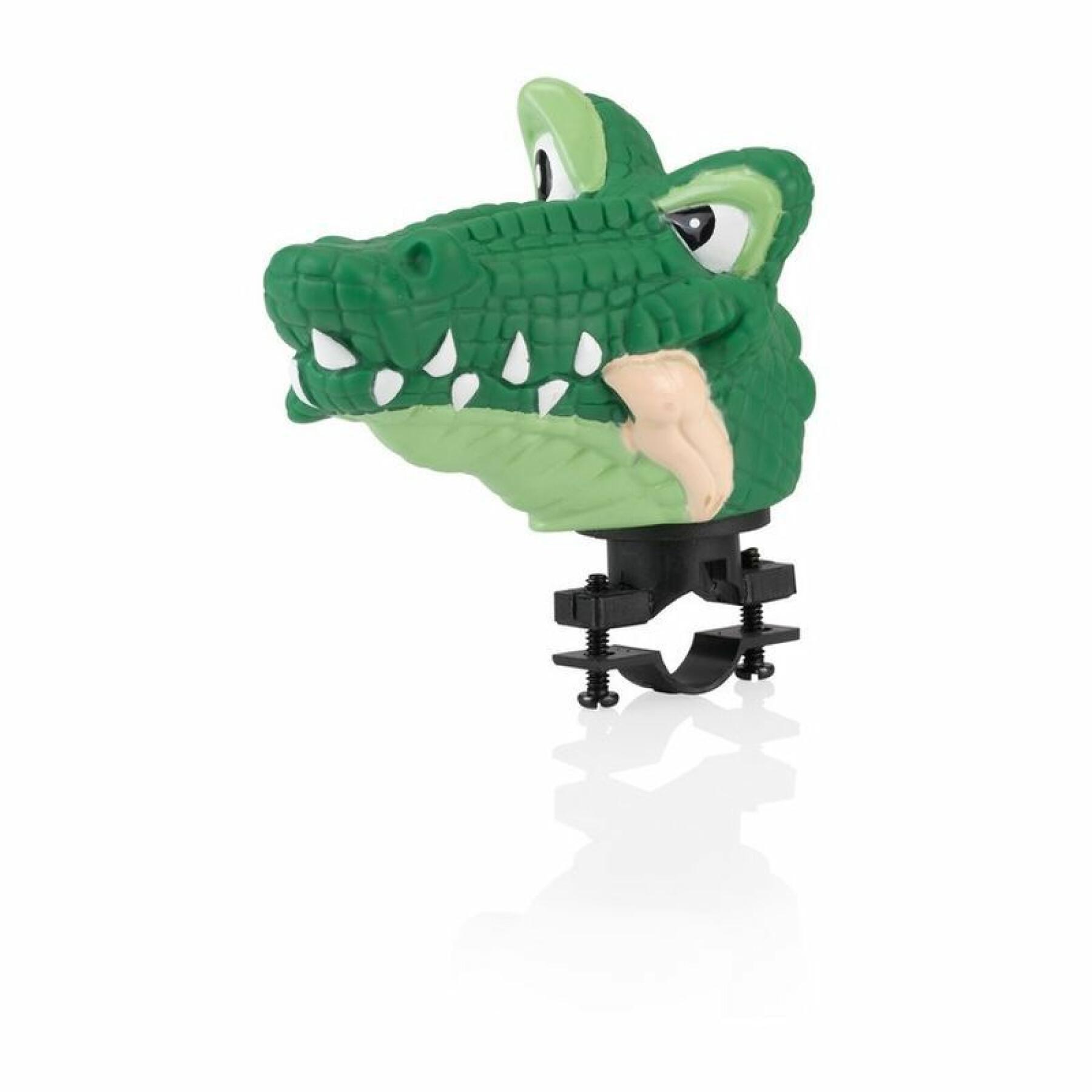 Klaxon crocodile pour fixation guidon enfant XLC