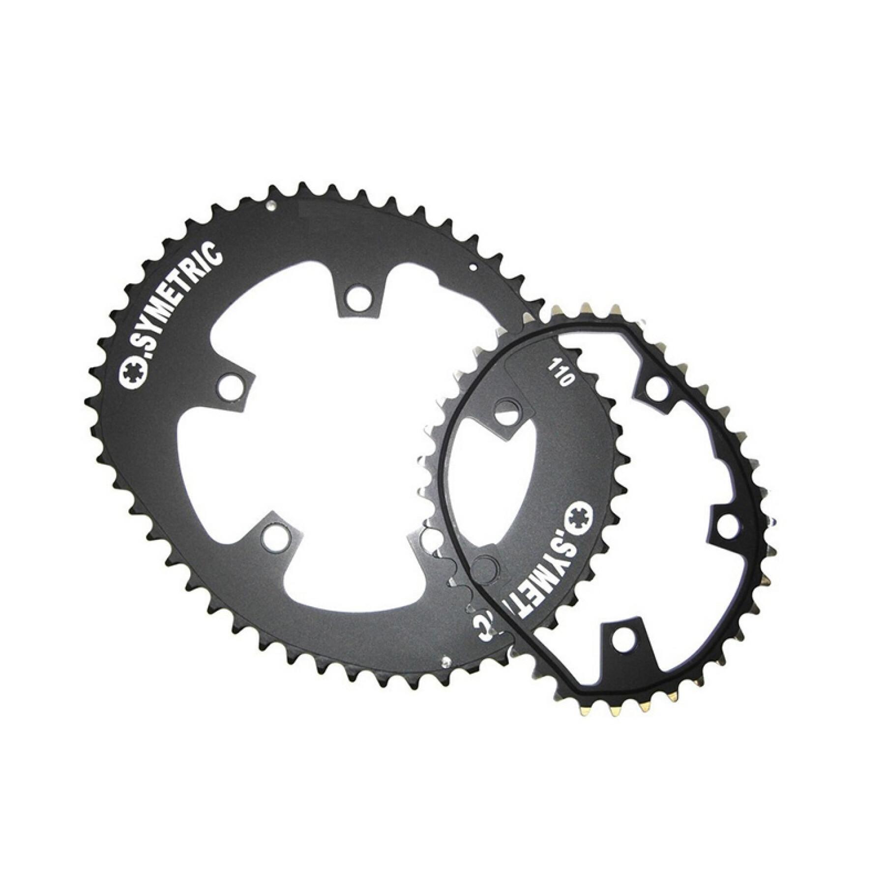 Plateaux osymetric 4 branches Stronglight 110 BCD Shimano FC9100 44 x 56 T
