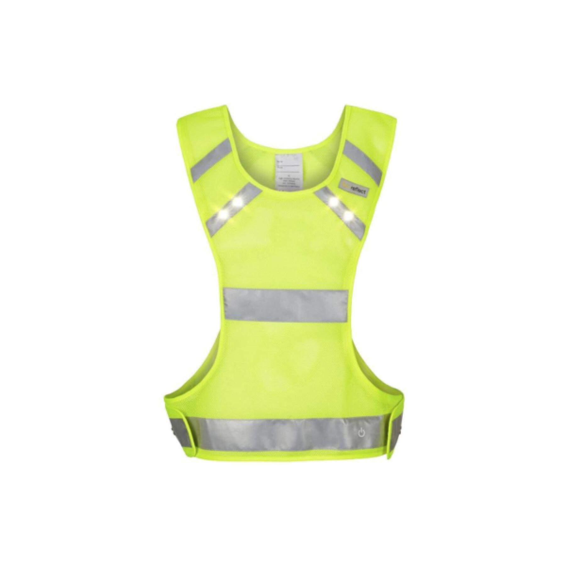 Gilet jaune de sécurité fluo adulte (vélo, running, trottinette) – Le Gilet  Lumière