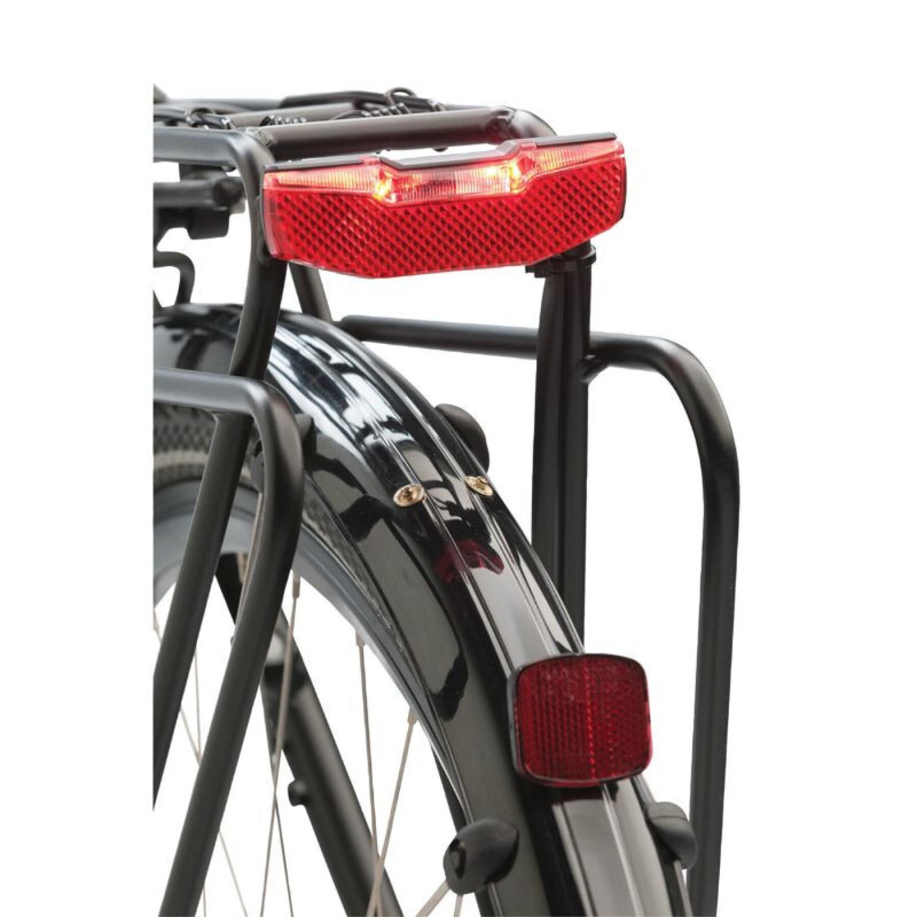 Éclairage vélo arrière sur porte-bagage compatible dynamo (éclairage à l'arrêt 4 minutes) - visible à 600 m Axa-Basta VAE Blueline 6V Steady E-Bike