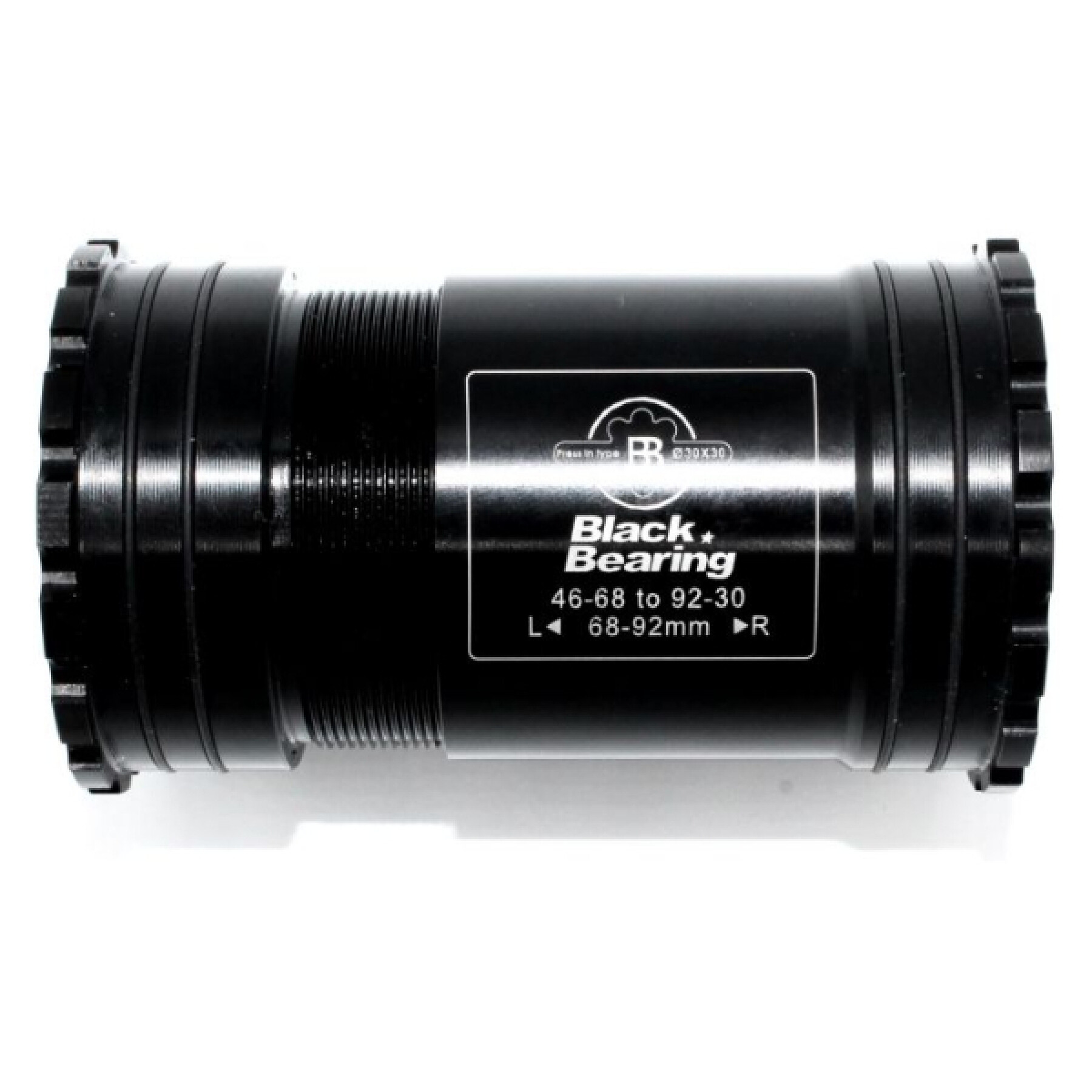 Boîtier de pédalier Black Bearing Praxis- SKF 46x68/92 mm