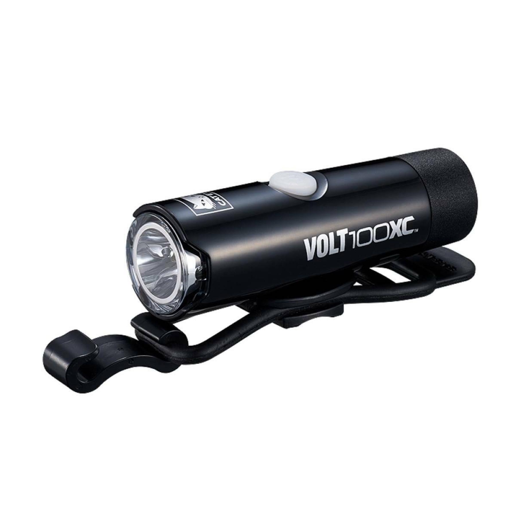 Éclairage Cateye Volt 100 XC rechargeable/Orb pile