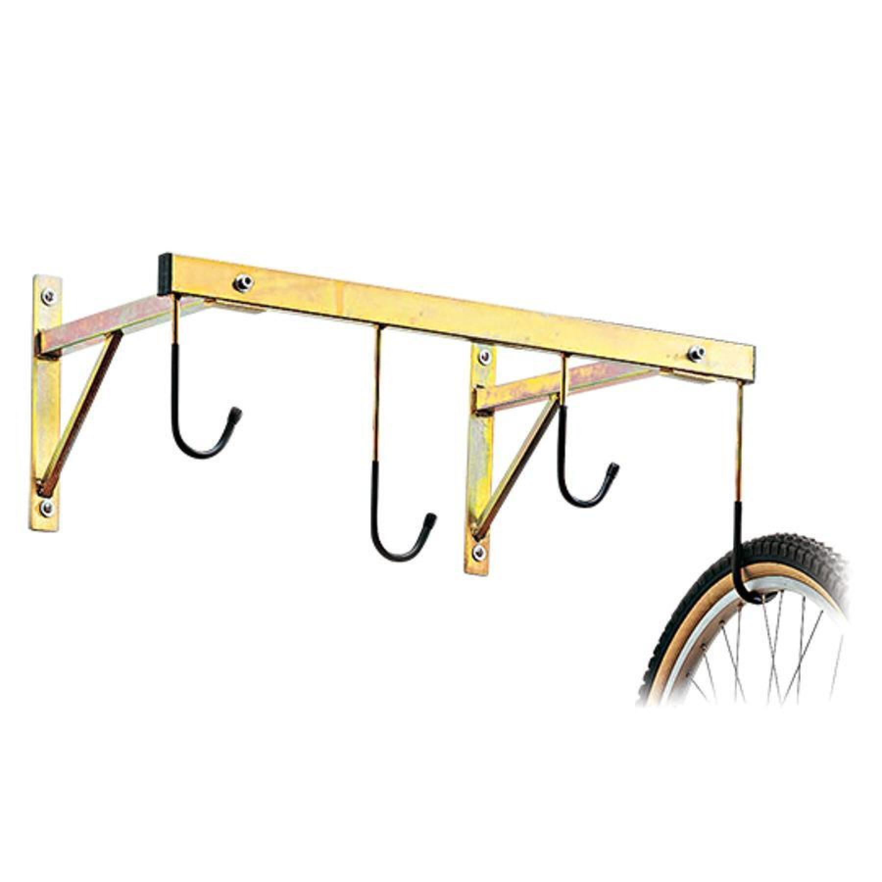 Support vélo mural fixation roue metal CGN 4 - Porte-vélos