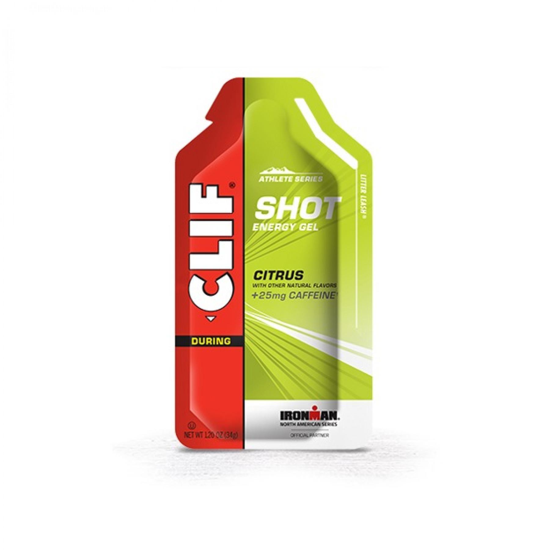 Lot shot gel Citrus Clif Bar (x24)