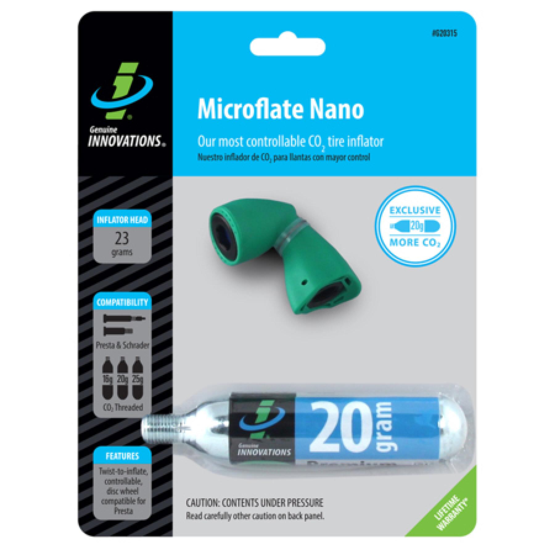 Pompe CO2 Innovations Microflate Nano 20gr