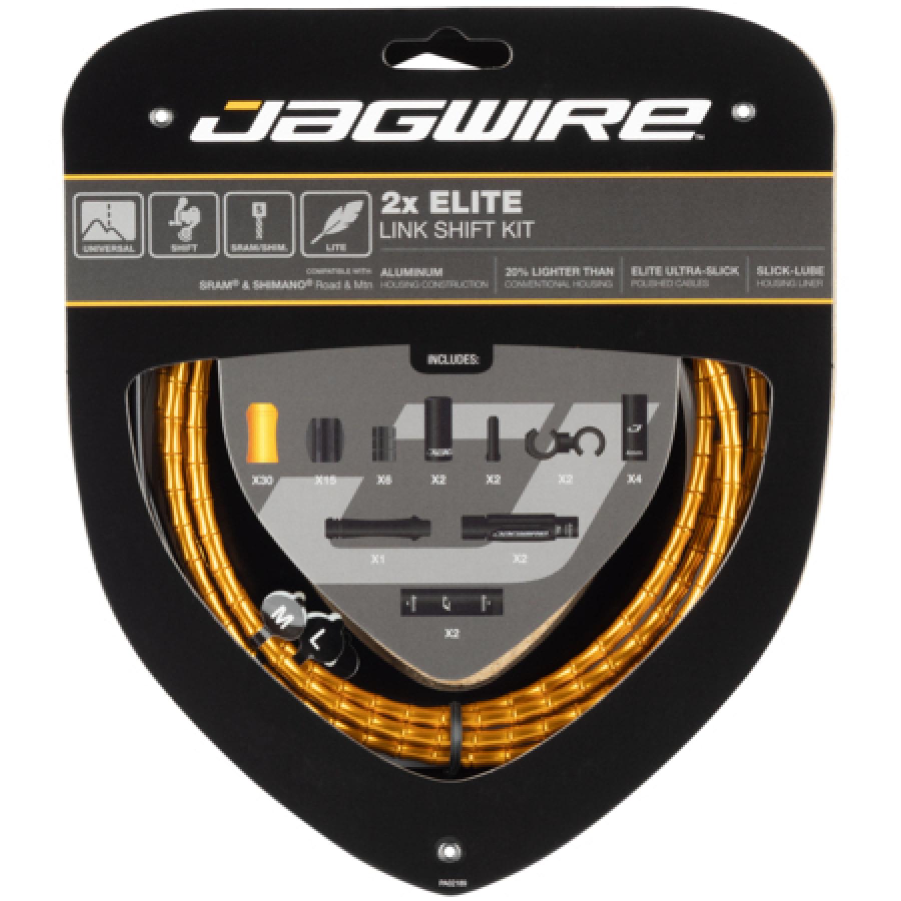 Kit câble de dérailleur Jagwire 2X Elite