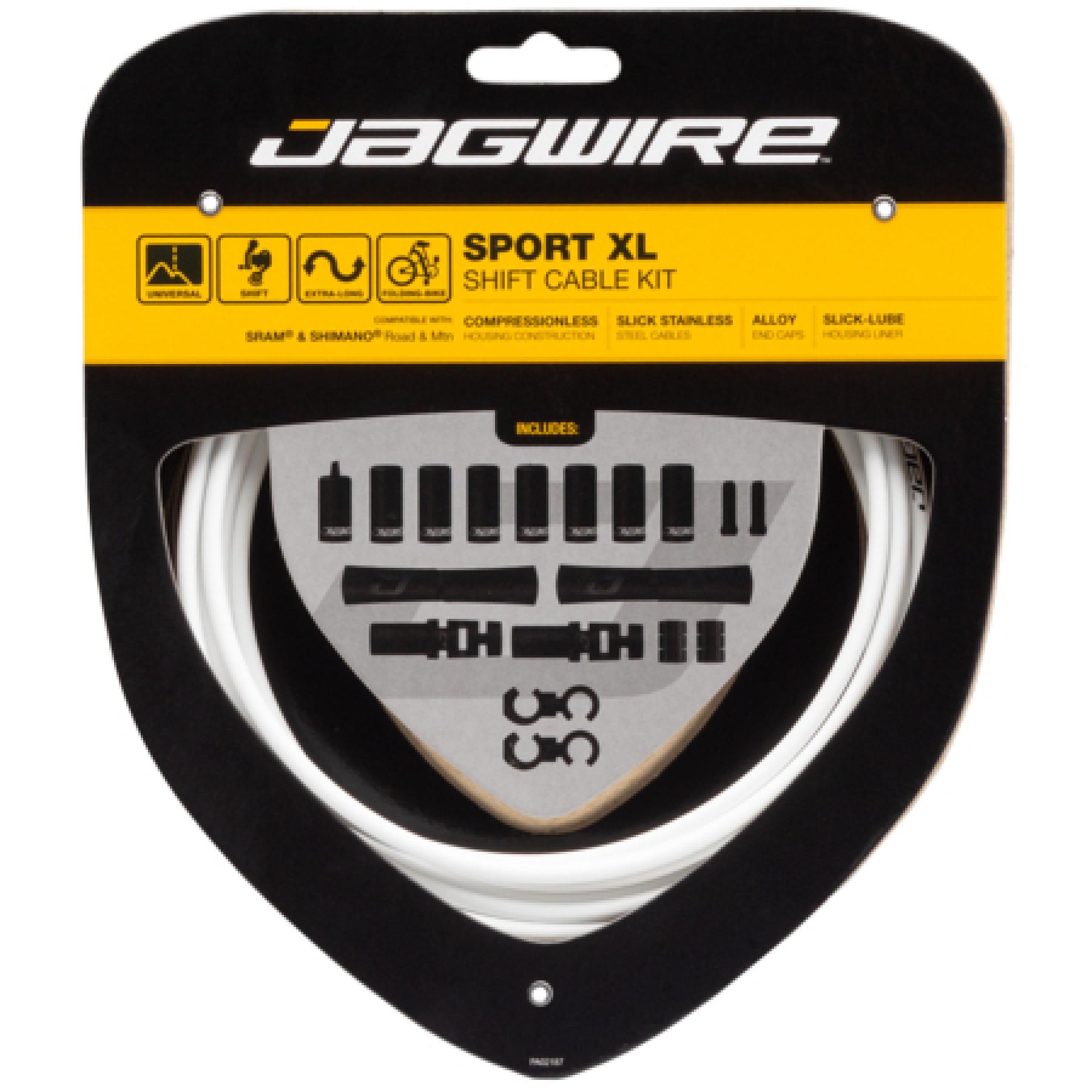 Kit câble de dérailleur Jagwire Sport XL