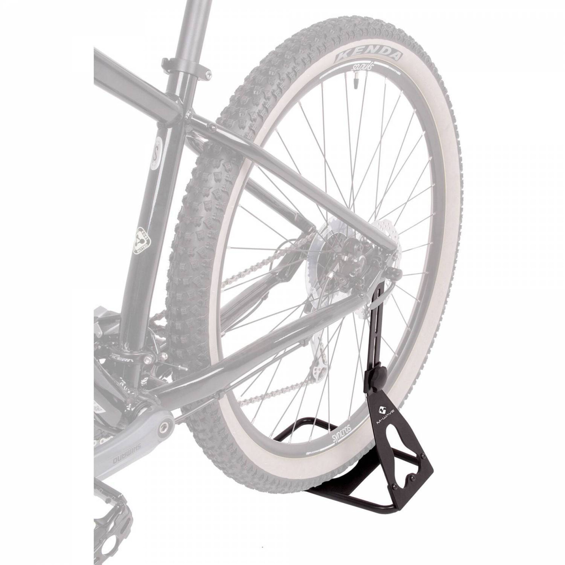 Porte-vélo à roue arrière réglable avec adaptateur de hauteur M-Wave