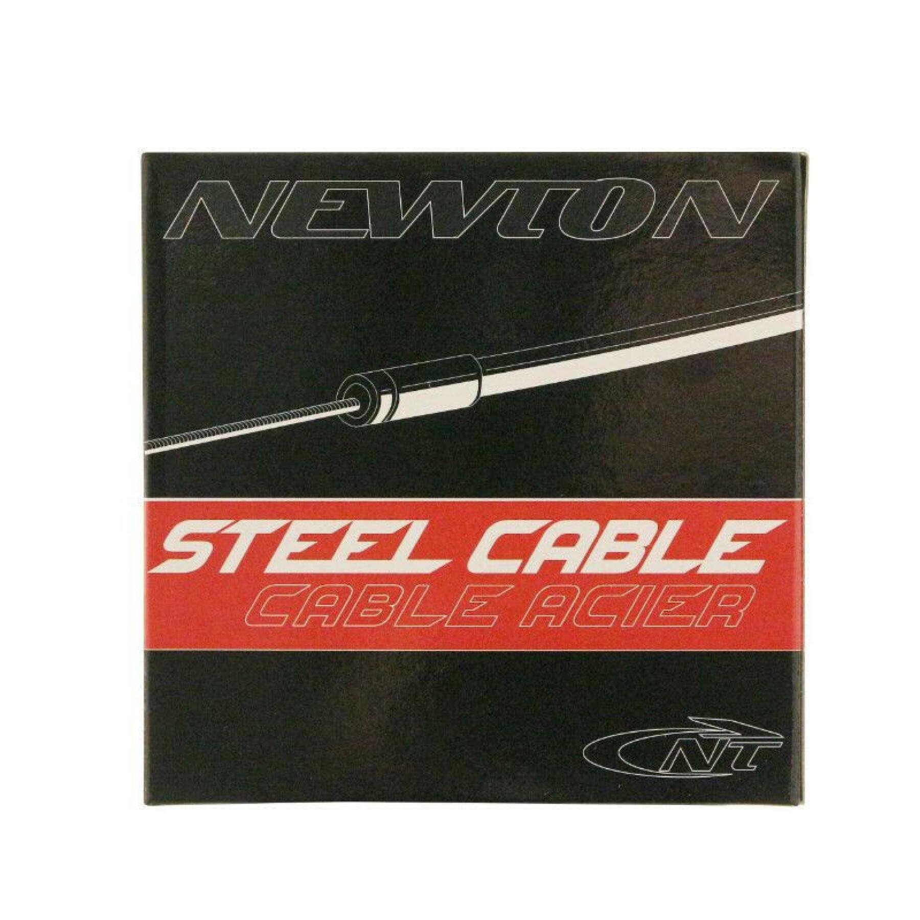 Boîte de 25 câbles de frein vélo route acier Newton