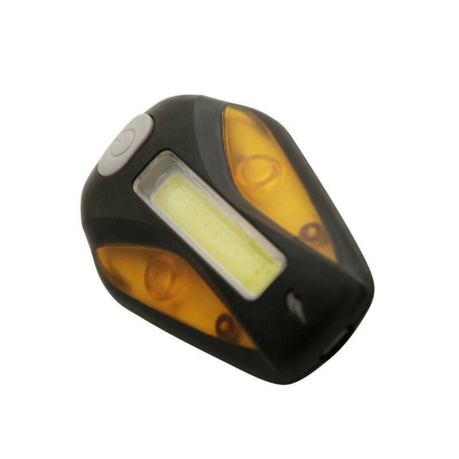 Éclairage vélo USB avant ou arrière sur cintre (fonctions fixe et clignotant) avec visibilité latérale Newton Bar Cob Leds 100 Lumens