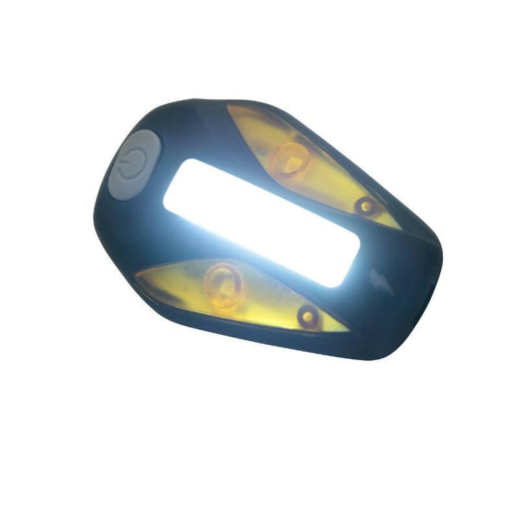 Éclairage vélo USB avant ou arrière sur cintre (fonctions fixe et clignotant) avec visibilité latérale Newton Bar Cob Leds 100 Lumens