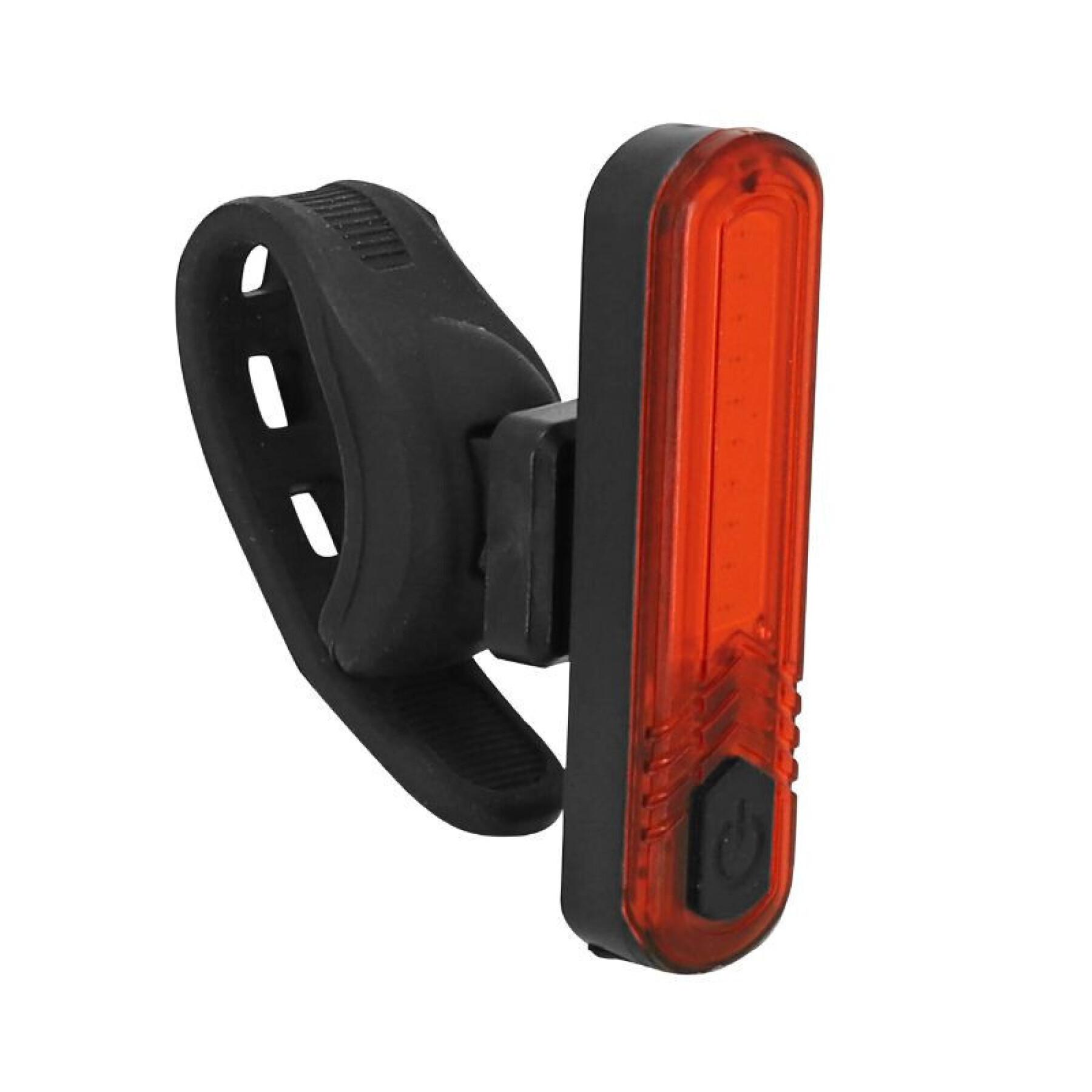 Kit d'éclairage vélo USB sur cintre-tige de selle Leds (livré avec fixations) - rechargeable USB Newton 70B