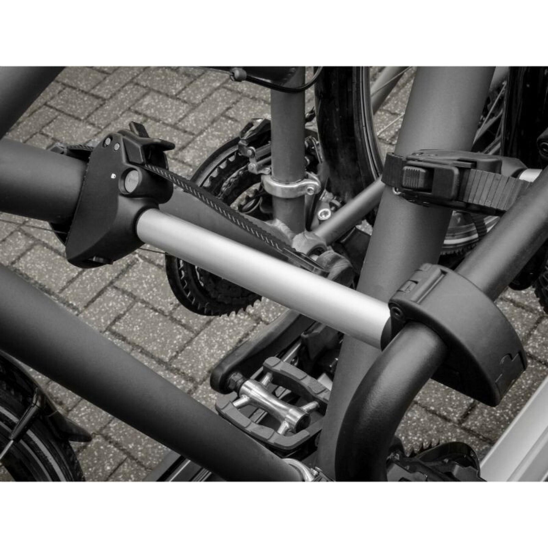Bras fixe cadre pour porte-vélo plateforme avec antivol (arceau en U) pour crow basic-amber et autres marques Peruzzo 32 cm