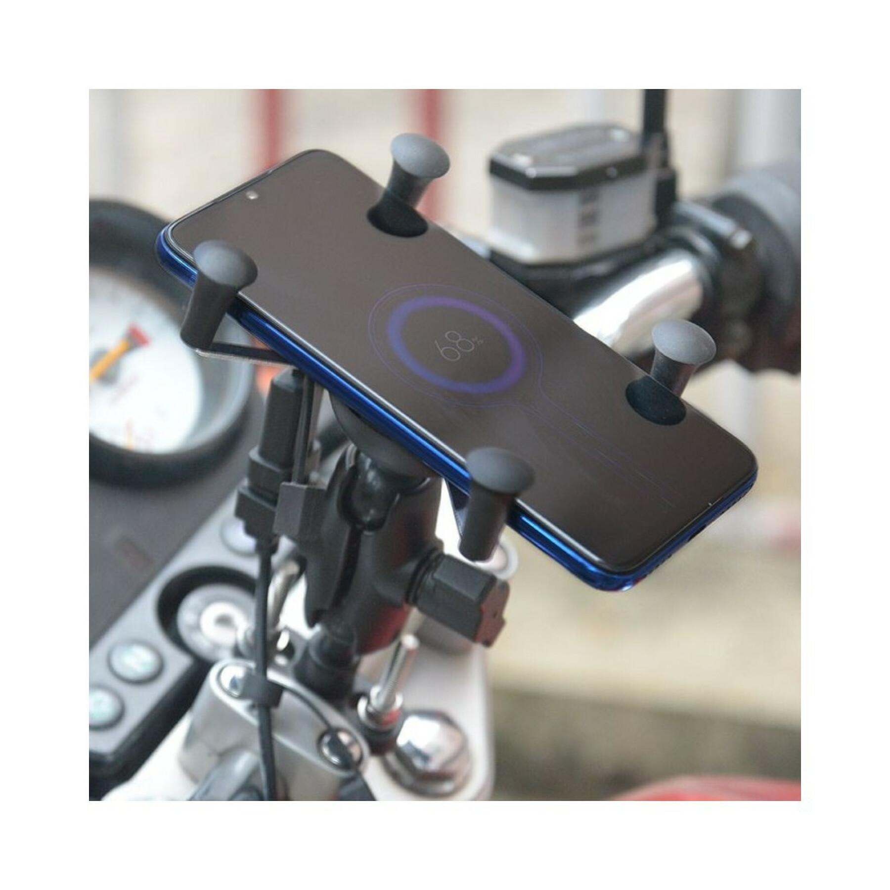 Support smartphone pour smartphone avec chargeur à induction Ubikha