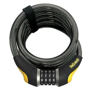 Antivol câble Onguard Combo Doberman Glo-180cmx12mm