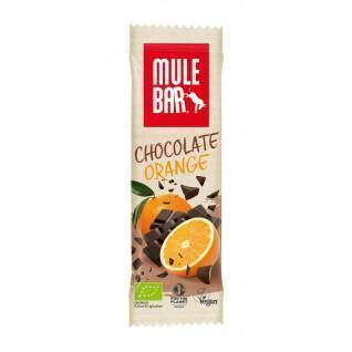 Lot de 15 barres de nutrition chocolat orange Mulebar 40g