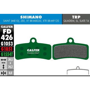 Plaquette de frein Galfer Shimano Saint 810, Zee