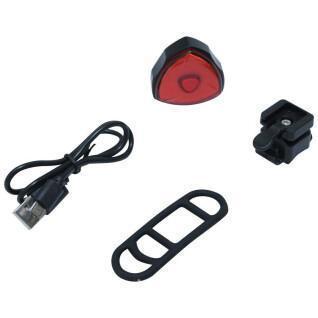 Éclairage vélo USB arrière sur tige de selle Led 30 lumens avec indicateur de freinage, 7 modes P2R