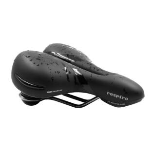 Selle gel confort max relaxed avec protection laterale et elastomere Selle Royal Respiro Loisir