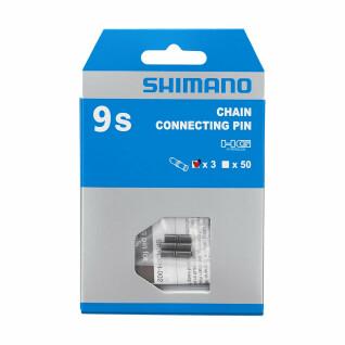 Lot de 3 pièces de goupilles de connexion pour chaîne super étroite 9V HG Shimano