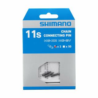 Lot de 3 pièces de goupilles de connexion pour chaîne super étroite 11V Shimano HV-EV