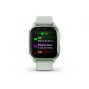 Montre GPS avec bracelet silicone vert d'eau Garmin Venu Sq 2