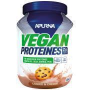 Protéine Vegan Apurna Cookie and cream - Pot 600g