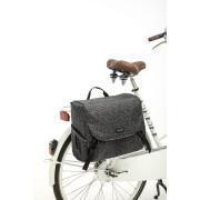 Sacoche de porte-bagages vélo imperméable polyester réfléchissante New Looxs Mondi joy