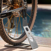 Support de sol pour vélo avec fixation du moyeu de la roue arrière Eltin