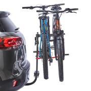 Porte vélo d'attelage suspendu pour 2 vélos vae- e-bike, systeme easy pour montage rapide - fabrication francaise Mottez Hercule homologue ce - 50 kgs