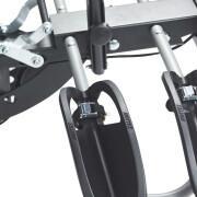 Porte vélo plateforme inclinable pour 3 vélos fixation rapide sur l'attelage -fabrication francaise Mottez Diane homologue ce - 45 kgs