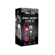 Pack nettoyant Muc-Off clean protect Lube kit wet