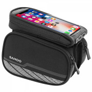 Sacoche de selle étanche avec couvercle tactile pour téléphone portable Roswheel Sahoo