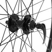 Roue de vélo VTT avant double paroi moyeueu 6 trous - 21 mm intérieur et 27 mm éxterieur Velox Karma Disc