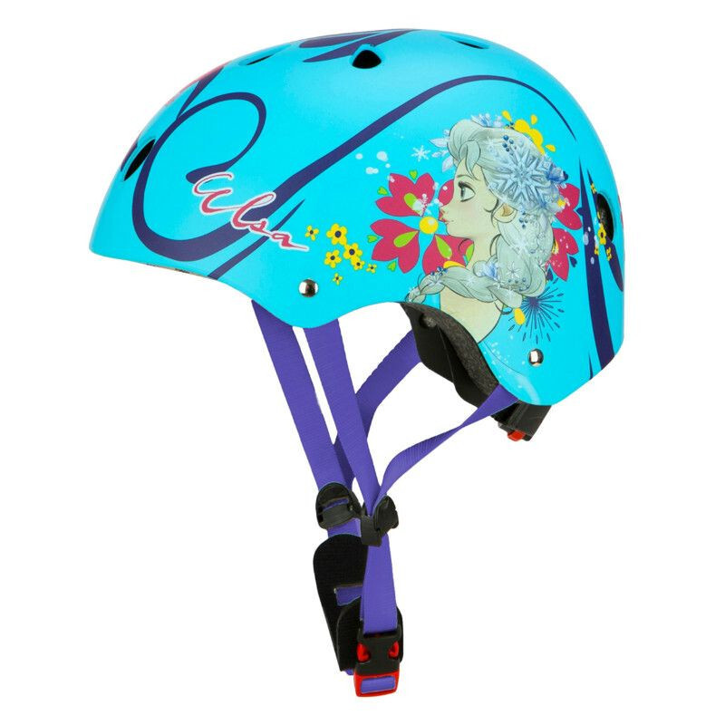 Casque vélo avec molette réglage enfant Disney V3 Frozen 54-58