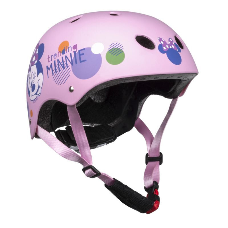 Casque vélo avec molette réglage enfant Disney V3 Minnie 54-58