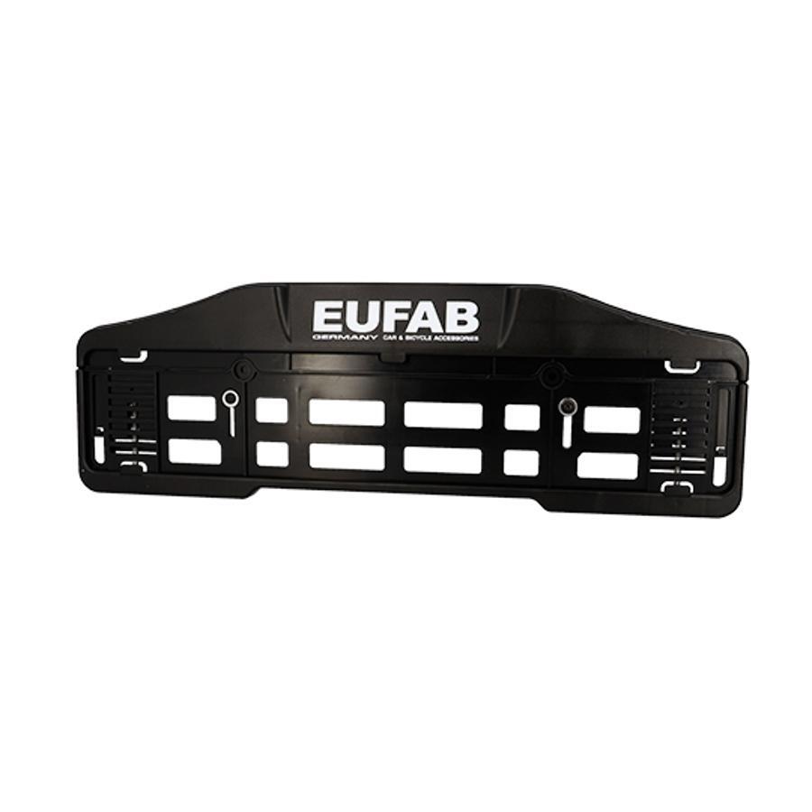 Support de plaque pour porte velo sur attelage plateforme Eufab Premium / Finch
