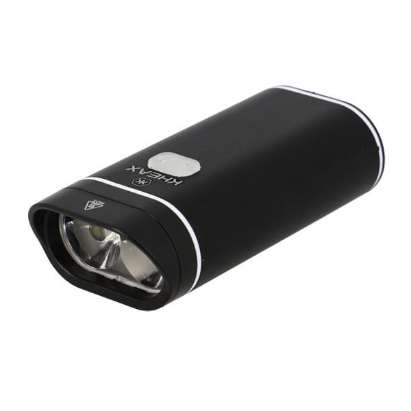 Photo Éclairage avant recharge double optique batterie interne Kheax USB Syrma 500 Lumens