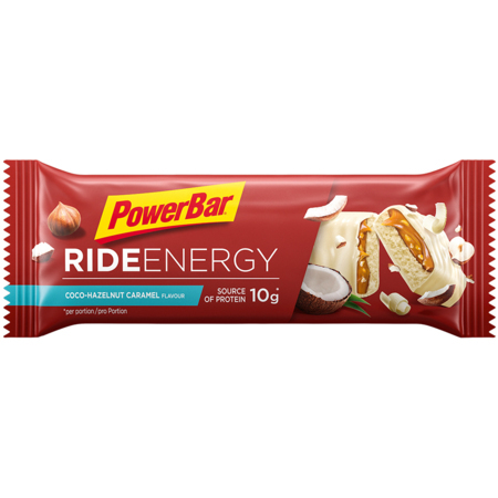 Barres PowerBar Ride Energy Bar 18x55gr Coconut-Caramel