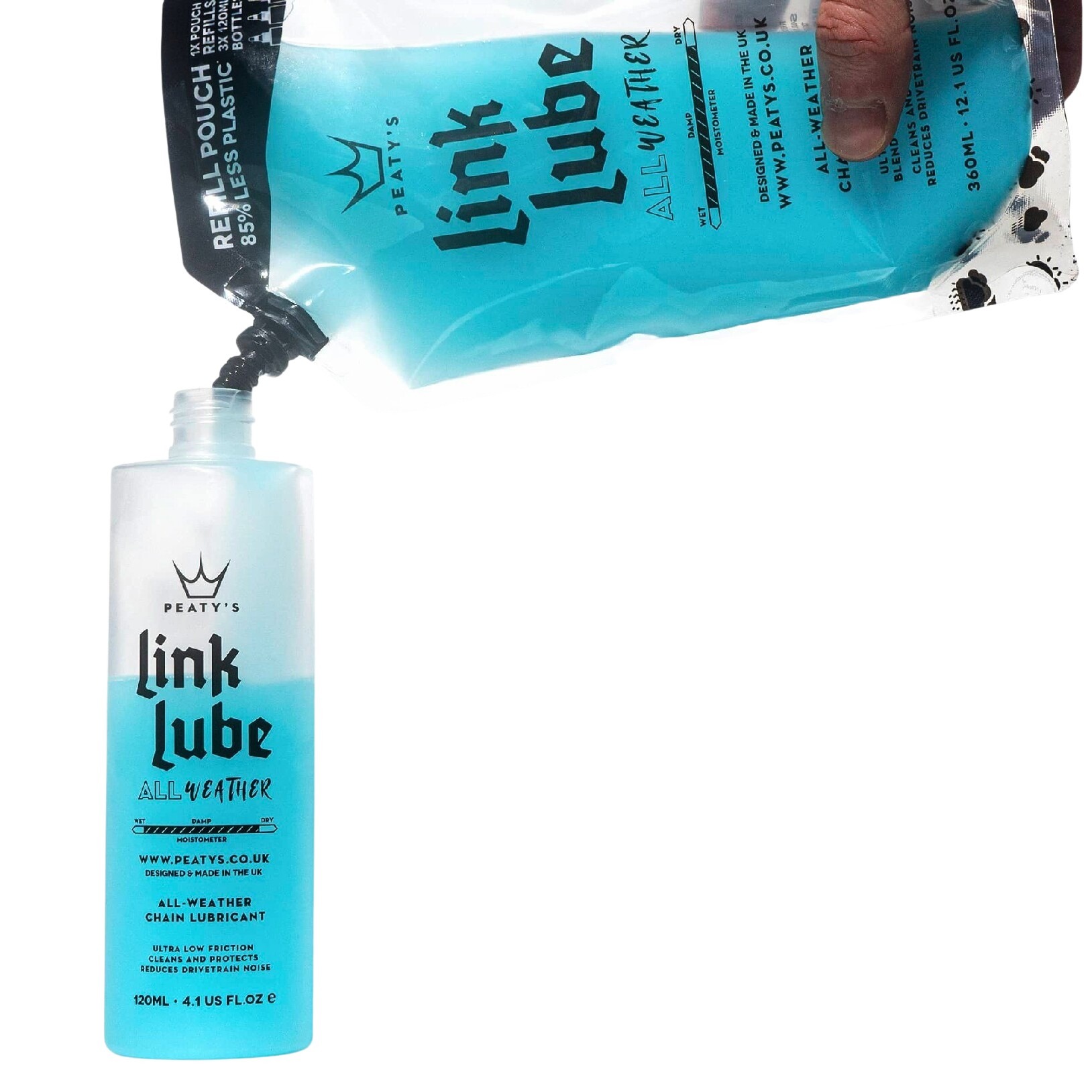 Recharge lubrifiant toutes-conditions Peaty's Link Lube