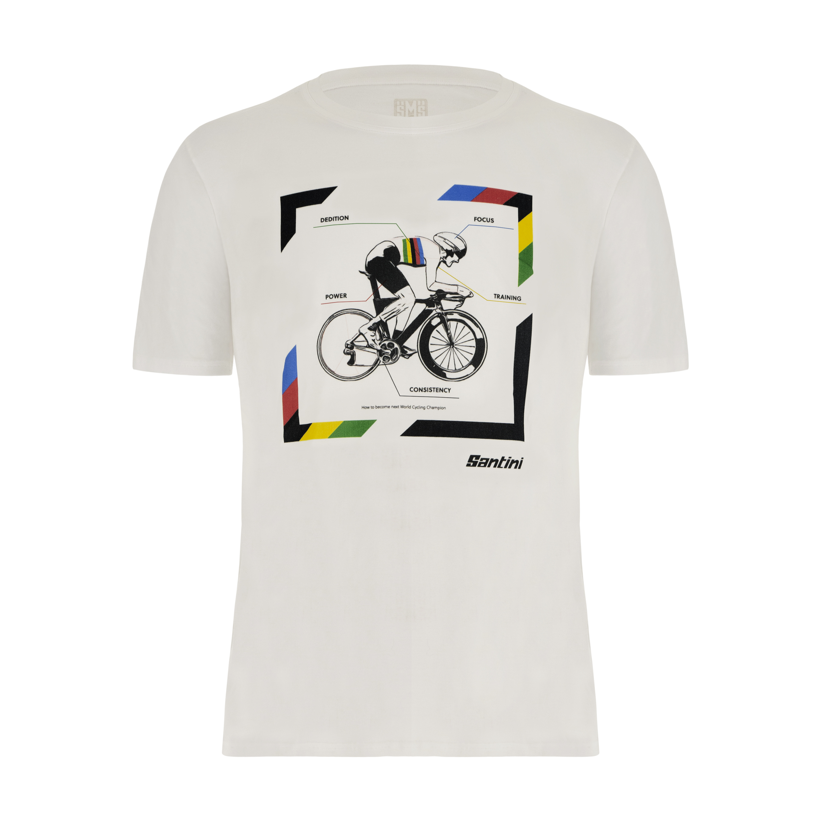 T-shirt Santini UCI Road
