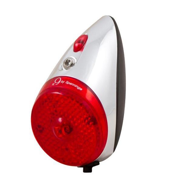 Éclairage arrière pour dynamo LED fixation garde-boue Spanninga NR9