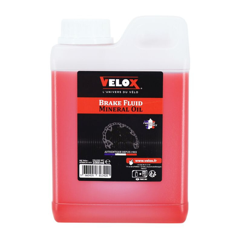 Liquide de frein huile vélo Velox Mineral